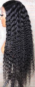 Deep Wave And Kinky Curly HD Lace Frontal Wig