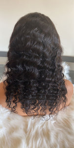 Deep Wave And Kinky Curly HD Lace Frontal Wig