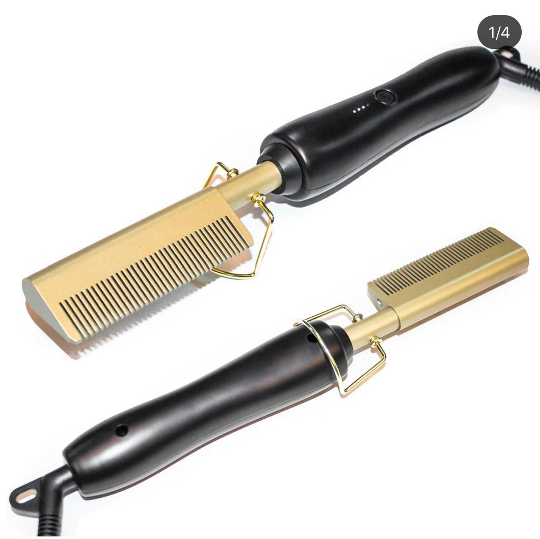 Hot Comb Hair Straightener