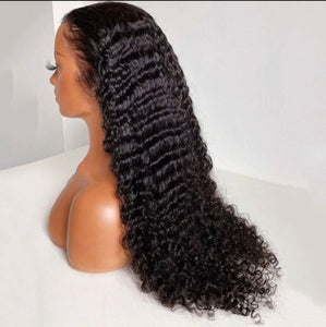 Deep Wave And Kinky Curly HD Lace Frontal Wig